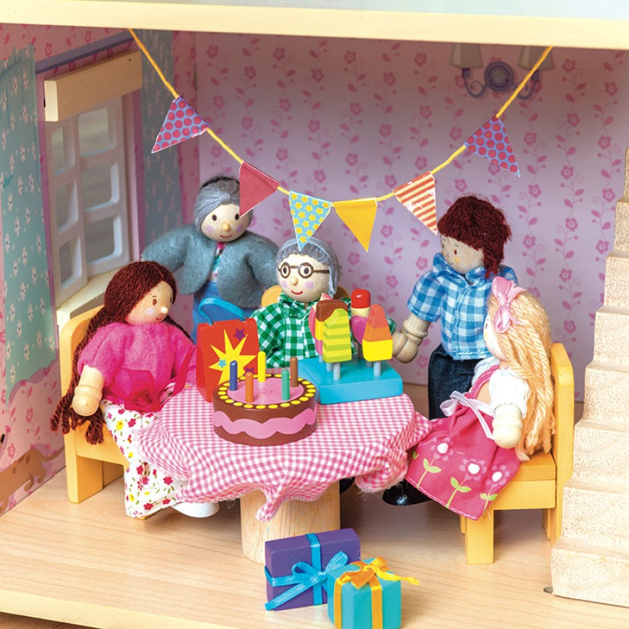 Набор аксессуаров для кукольного домика - Время для праздника  